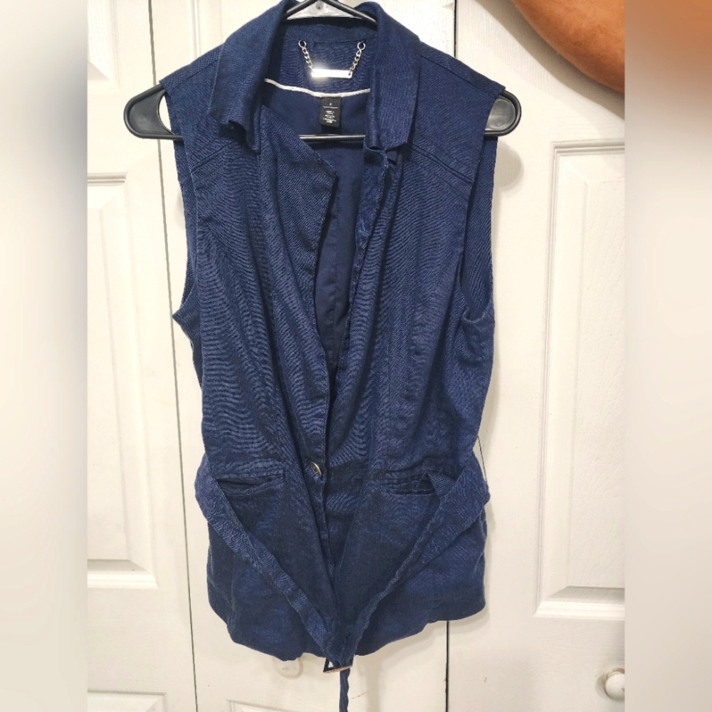 White House Black Market Vest